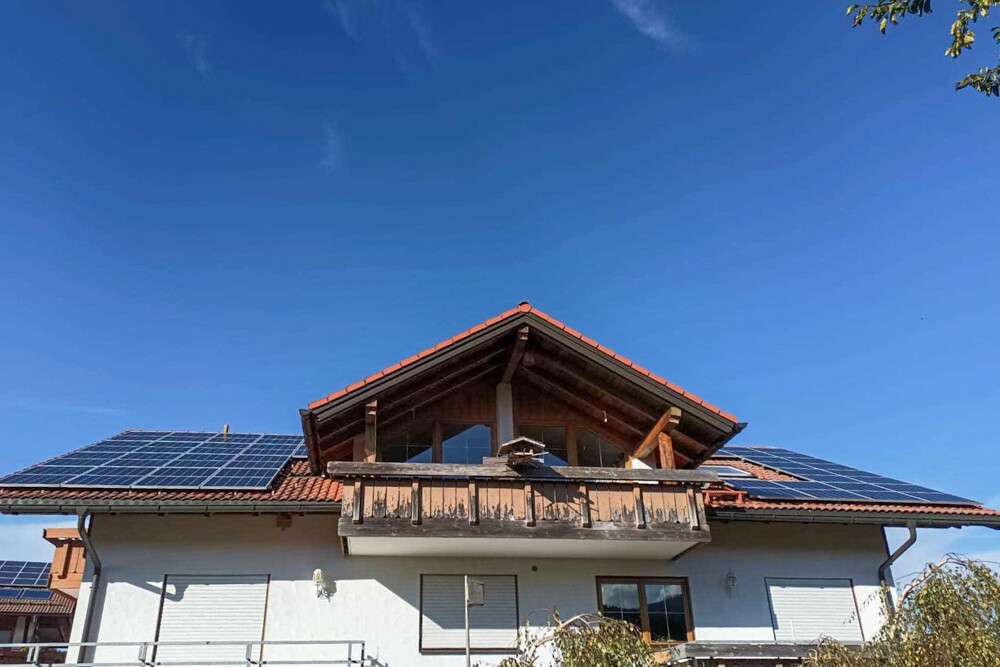 PV-Anlage mit Batteriespeicher in Wertach 11/2023